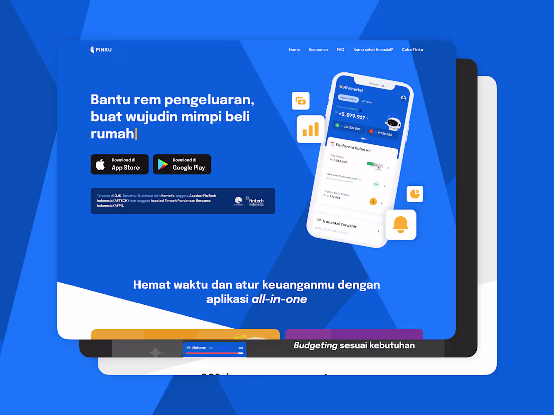 Cover image for Finku - Personal Financial Management App