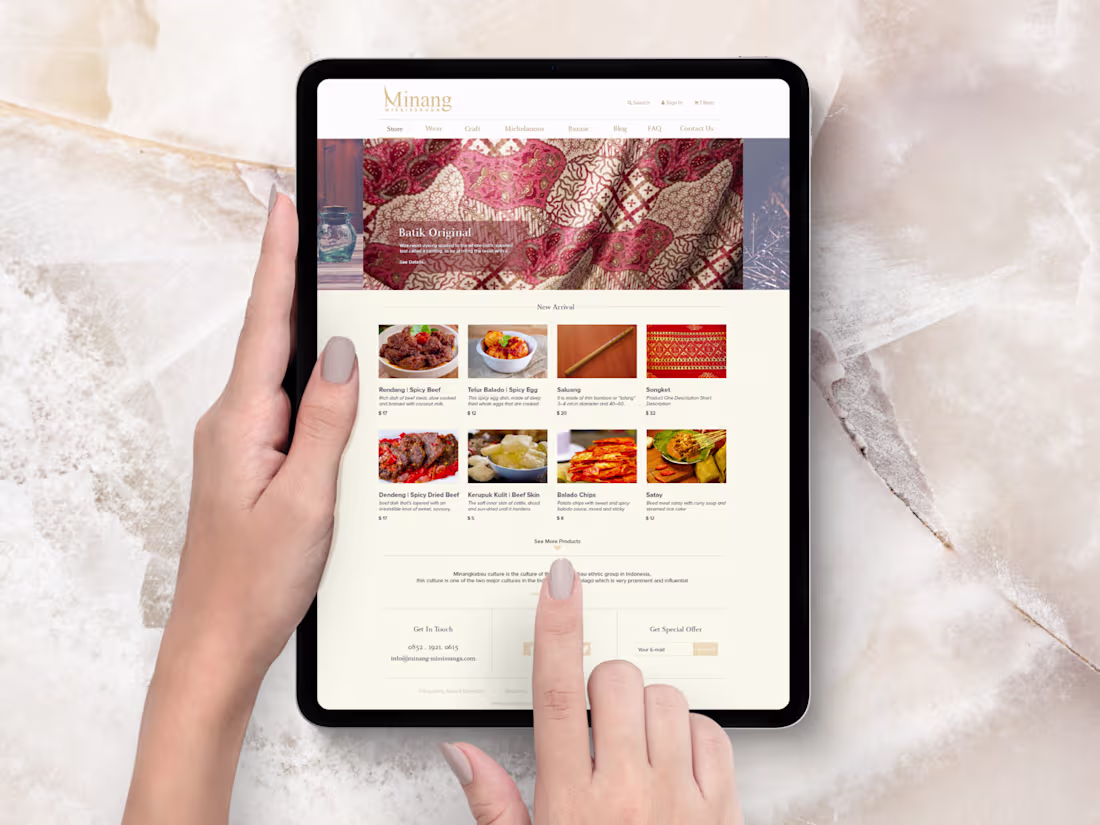 Cover image for 2015 - Traditional Food and Handicraft Shop