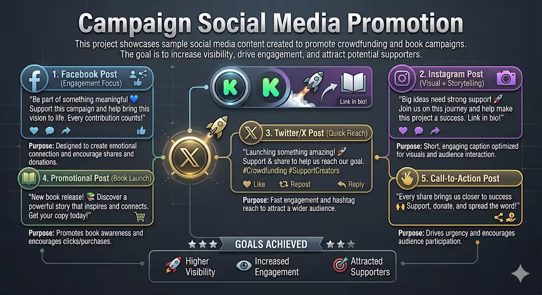 Cover image for  Campaign Social Media Promotion
Description:
This project