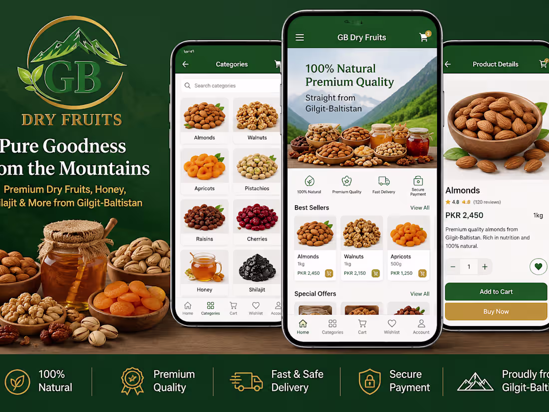 Cover image for GB Dry Fruits is a