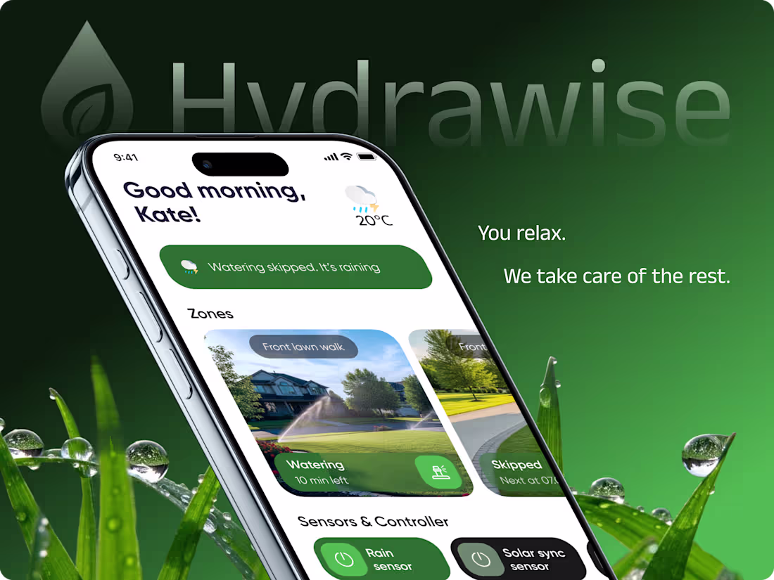 Cover image for App Redesign for Smart Irrigation