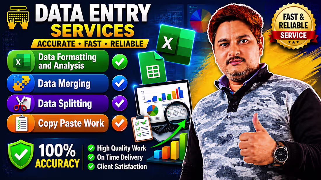 Cover image for Data formatting and analysis 