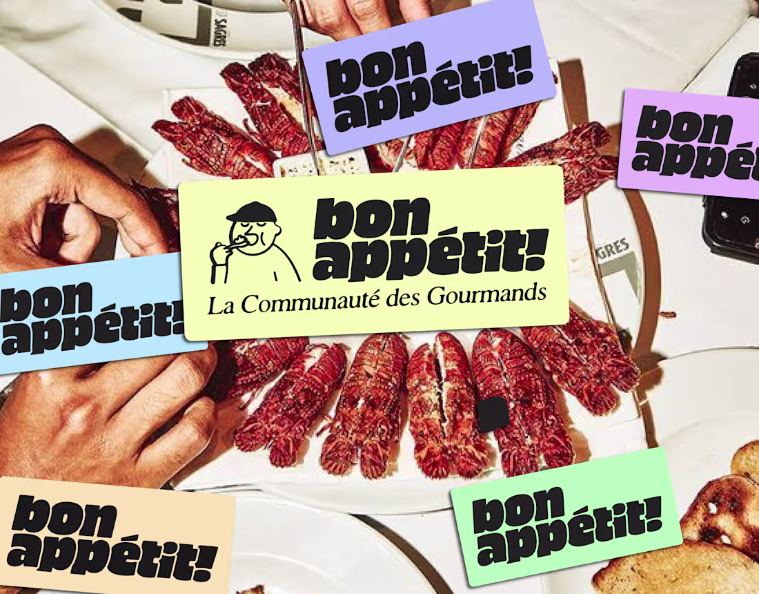 Cover image for Brand Identity Food Lovers Blog Community - Bon Appétit