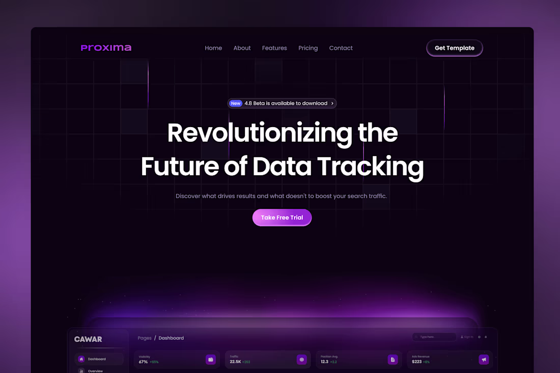 Cover image for Proximab — AI and SaaS Startup Template