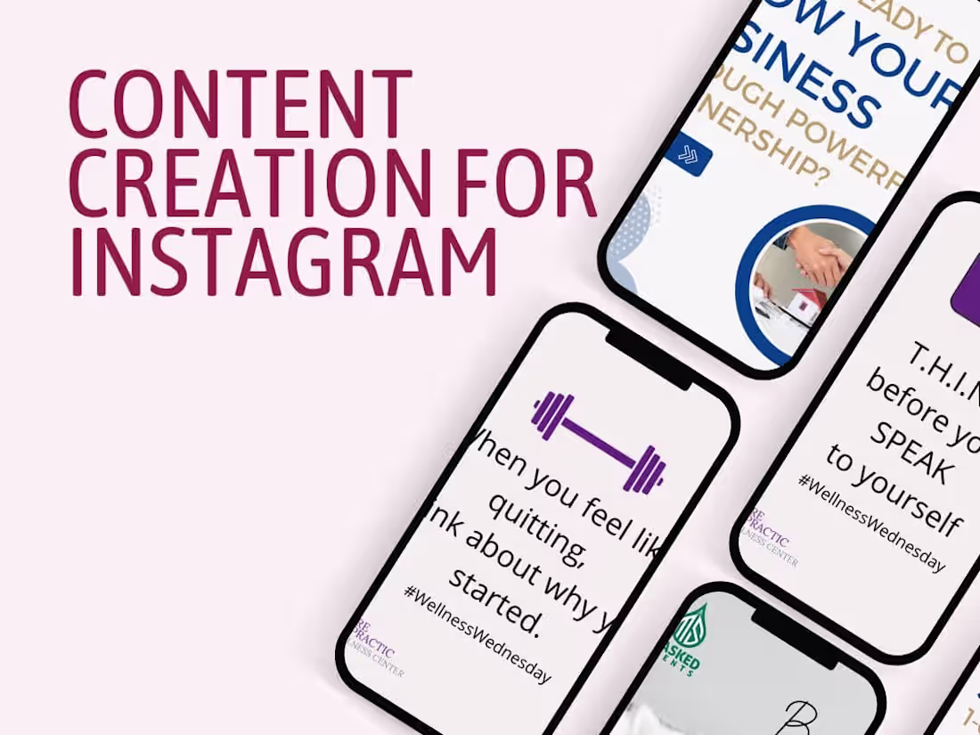 Cover image for Content creation for IG 