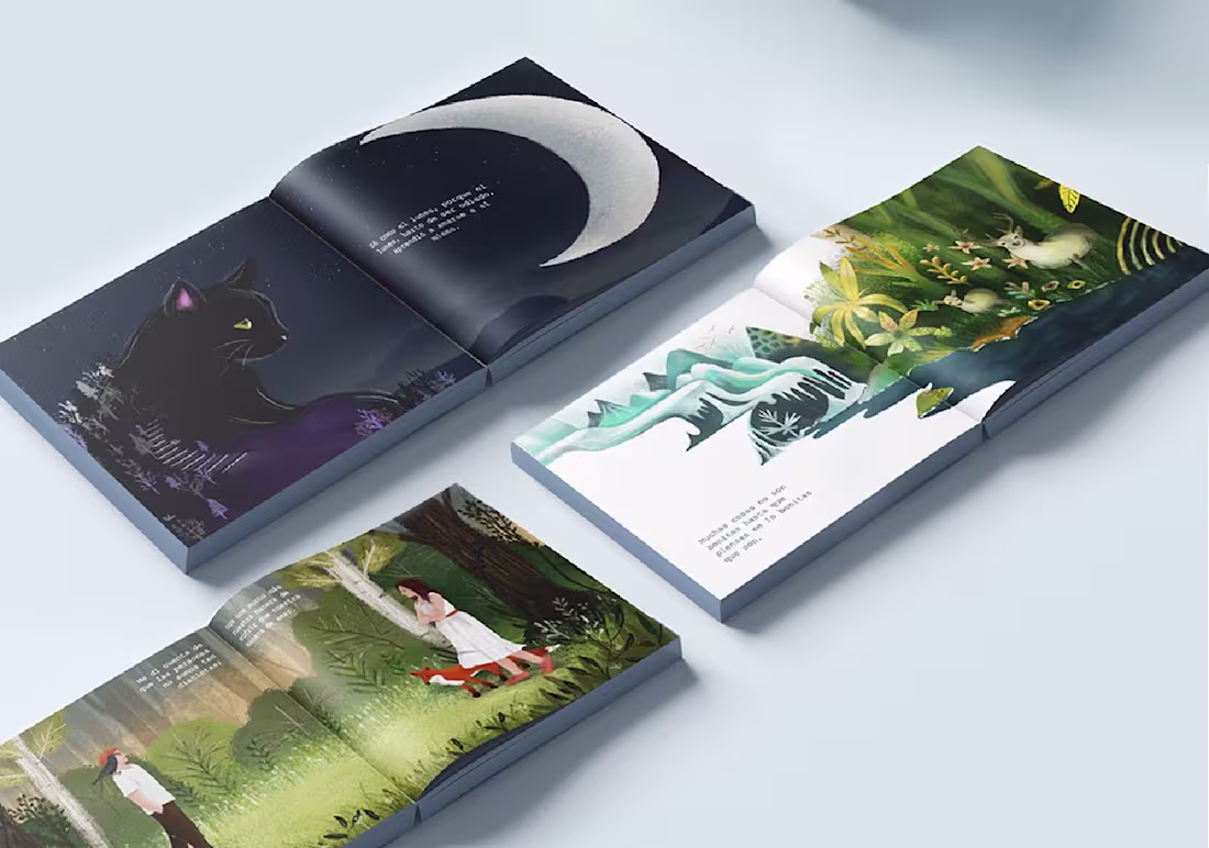 Cover image for A collection of digital illustrations