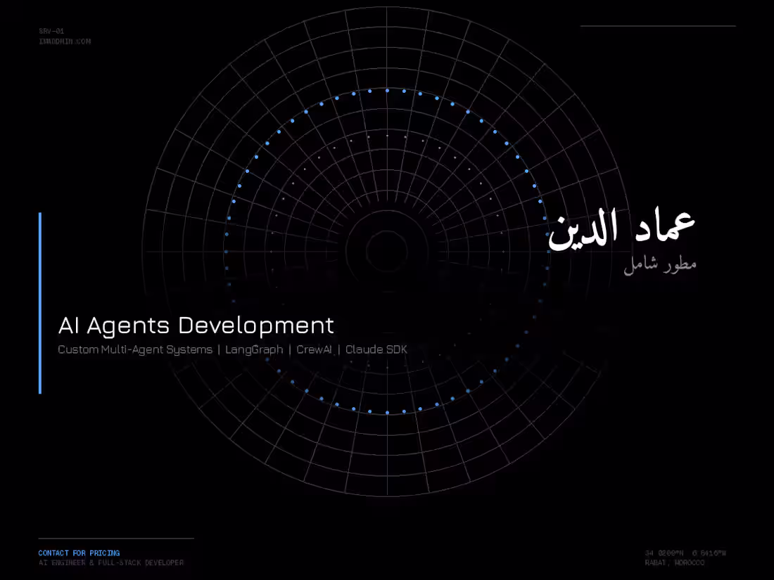 Cover image for AI Agents Development — Custom Multi-Agent Systems