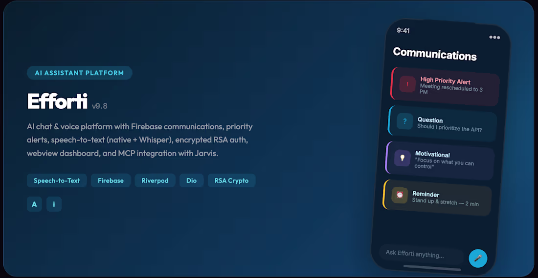 Cover image for A mobile AI assistant platform