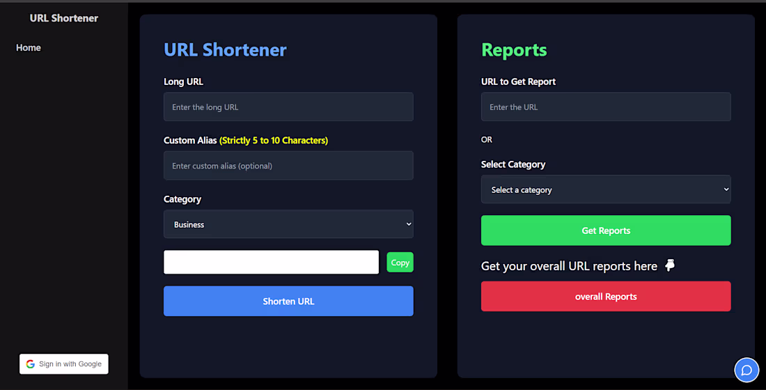 Cover image for AI Chatbot / URL Shortener