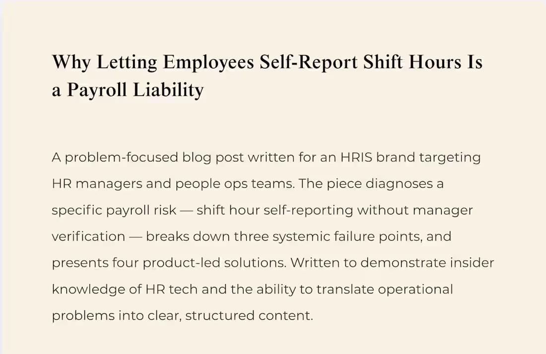 Cover image for B2B Blog Posts & Long-Form Articles