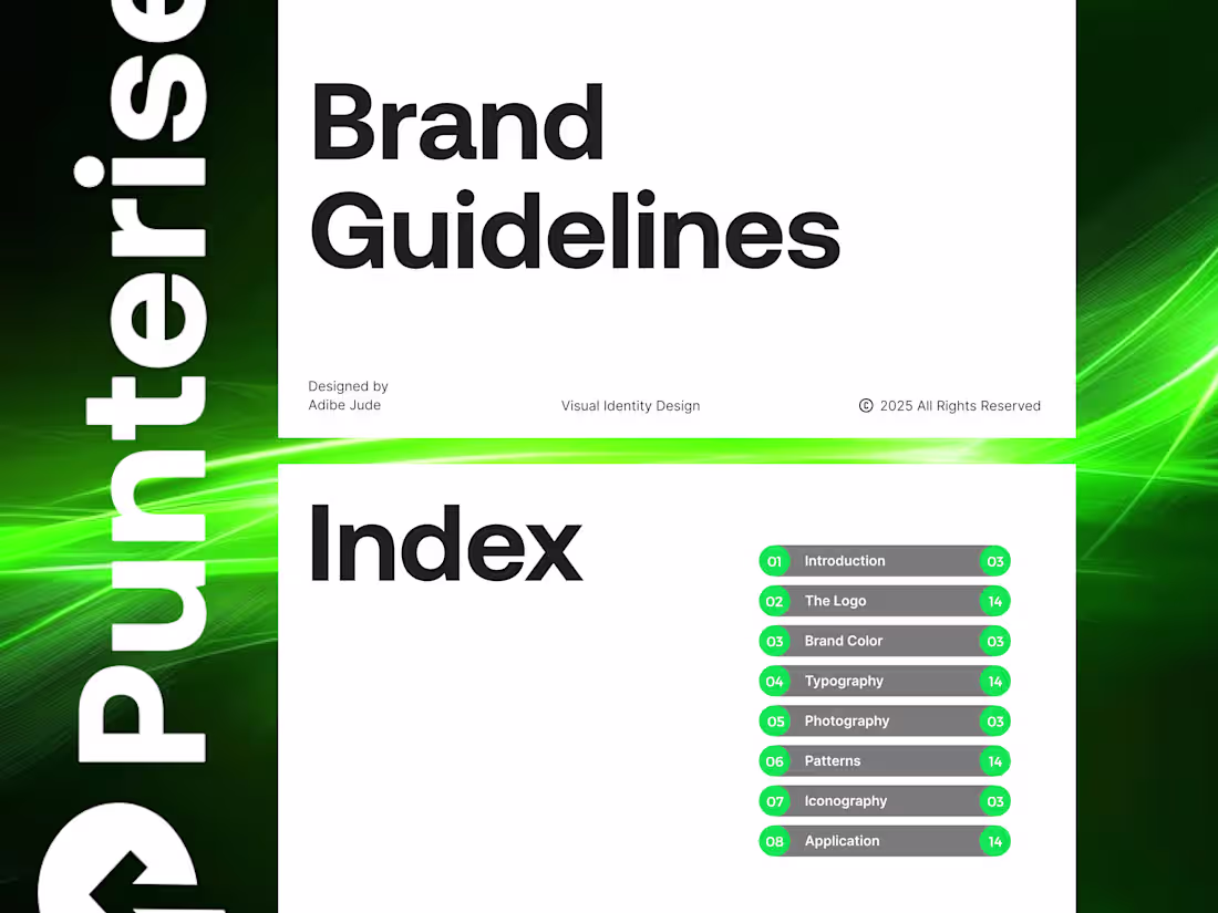 Cover image for I design bold identities that elevate brands with purpose.
