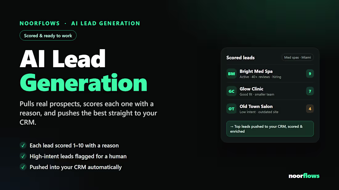 Cover image for AI Lead Finder — scrape,