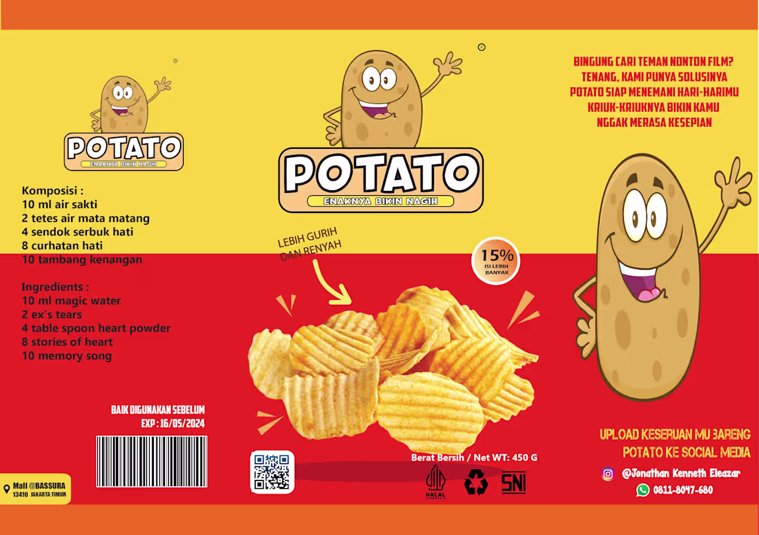 Cover image for Poster, Packaging & Beverage Menu