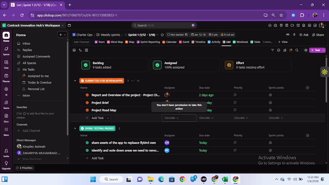 Cover image for ClickUp dashboard for seamless follow-up