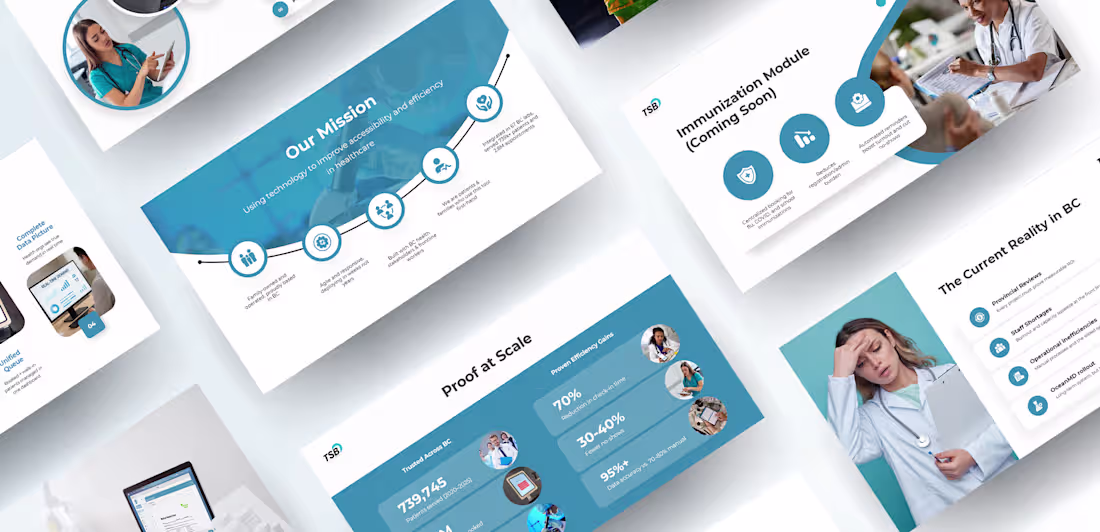 Cover image for Healthcare Startup Pitch Deck for Lab Online Booking