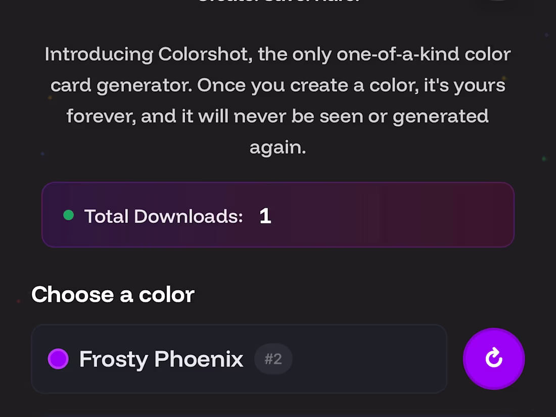 Cover image for colorshot
