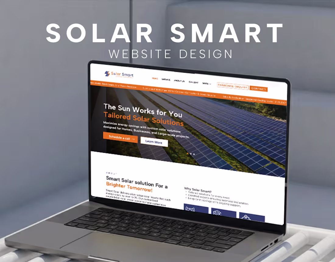Cover image for Solar Smart Website Design & Develpoment