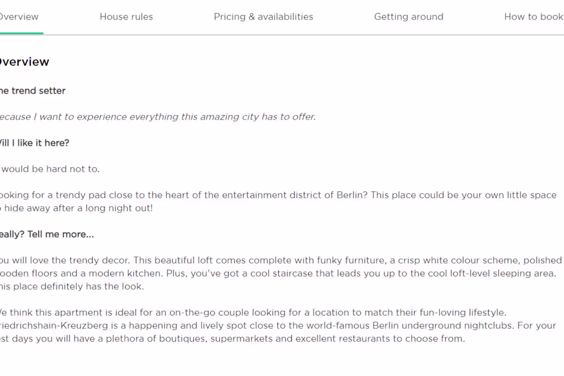 Cover image for Spotahome property listing example