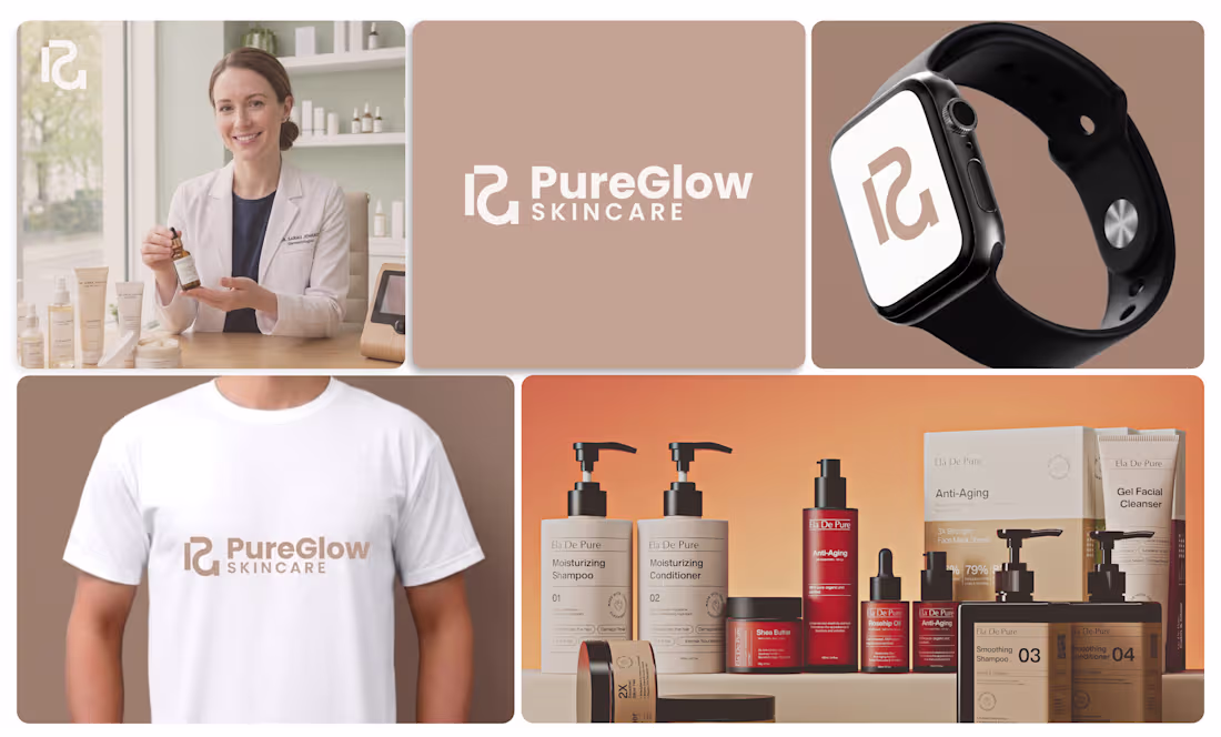 Cover image for PureGlow Skincare needed a brand