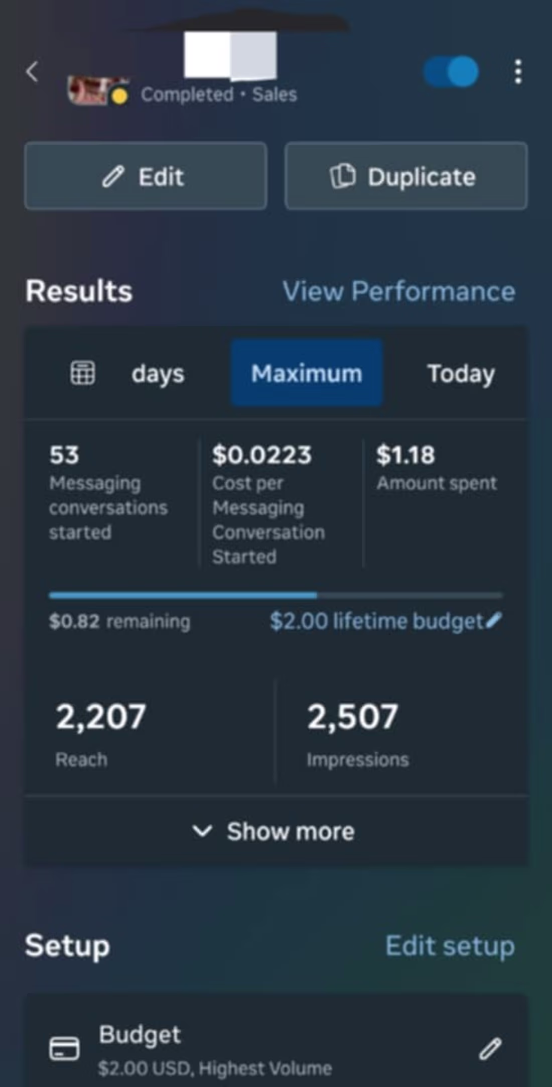 Cover image for $1.18 only — 53 Messages! Optimized Facebook Ads = High resu...