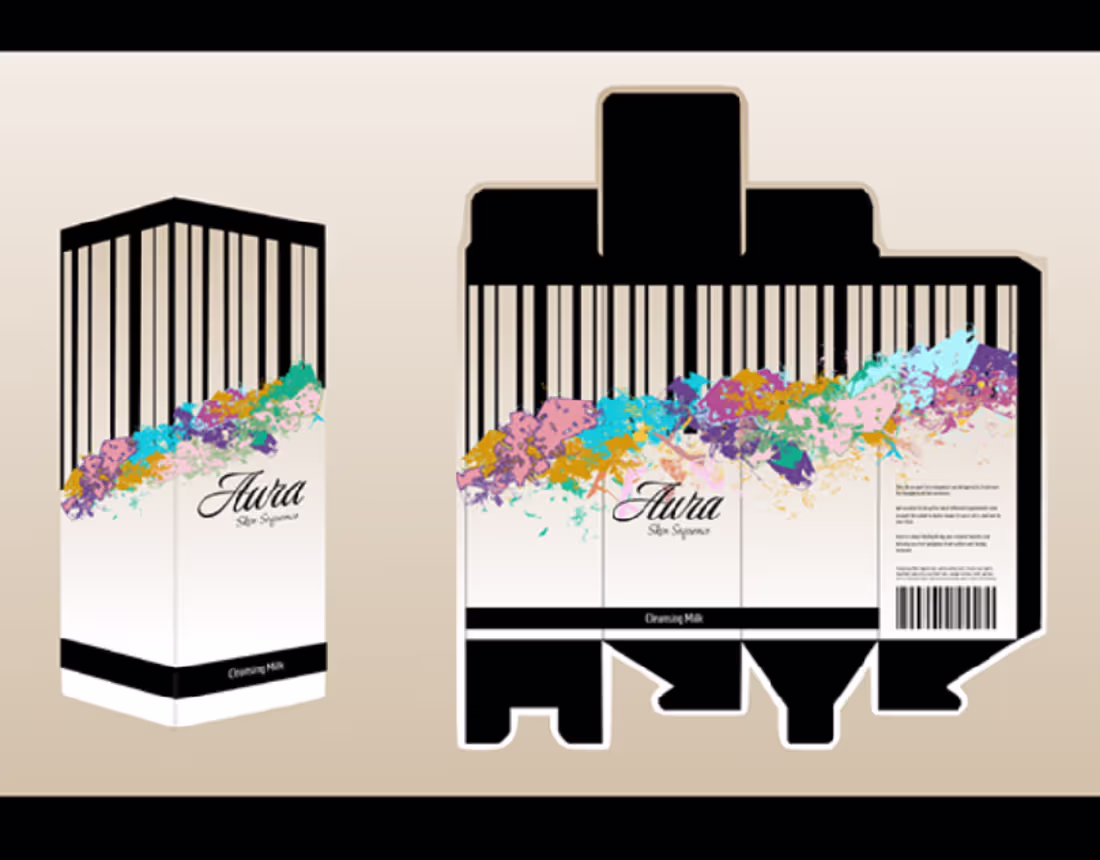 Cover image for Aura Skincare Packaging