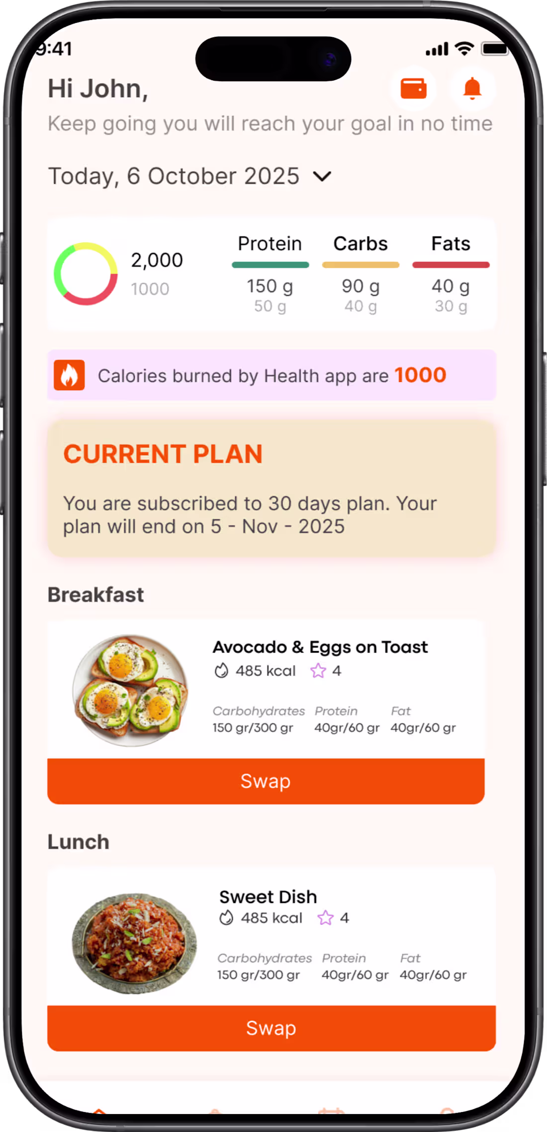 Cover image for NutriTrack — Nutrition & Meal