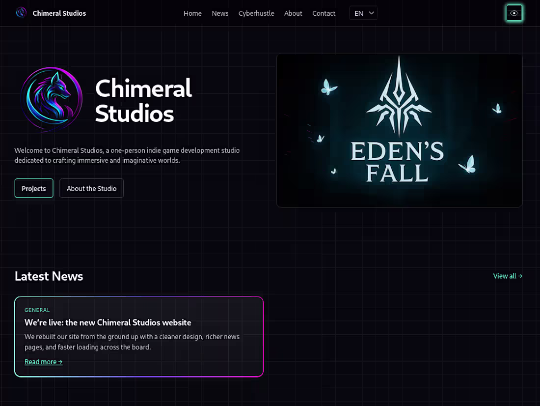 Cover image for Chimeral Studios — Indie Game