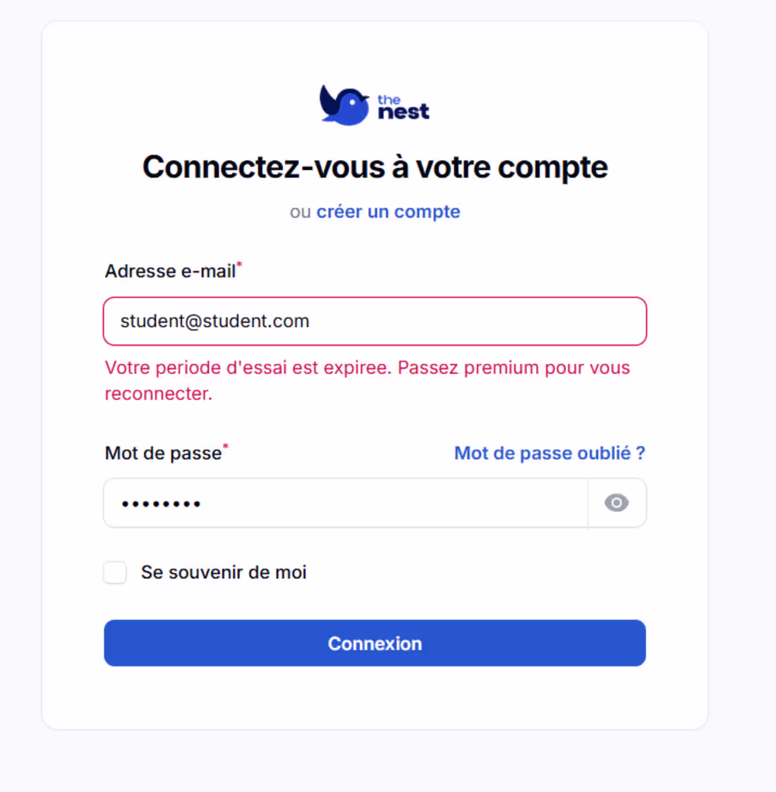 Cover image for après l'expiration d'essai gratuit direction