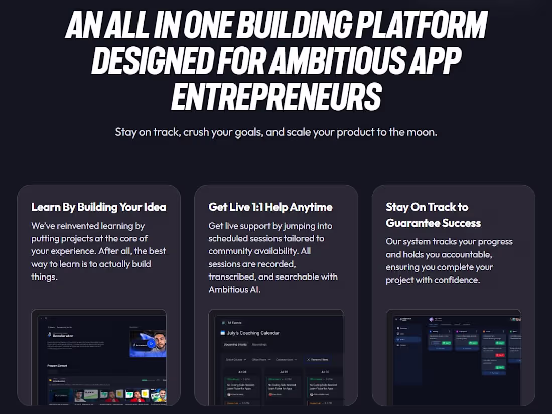 Cover image for The "Dreams Into Apps" Accelerator