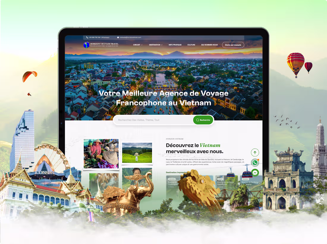Cover image for Building Website for Horizon Vietnam