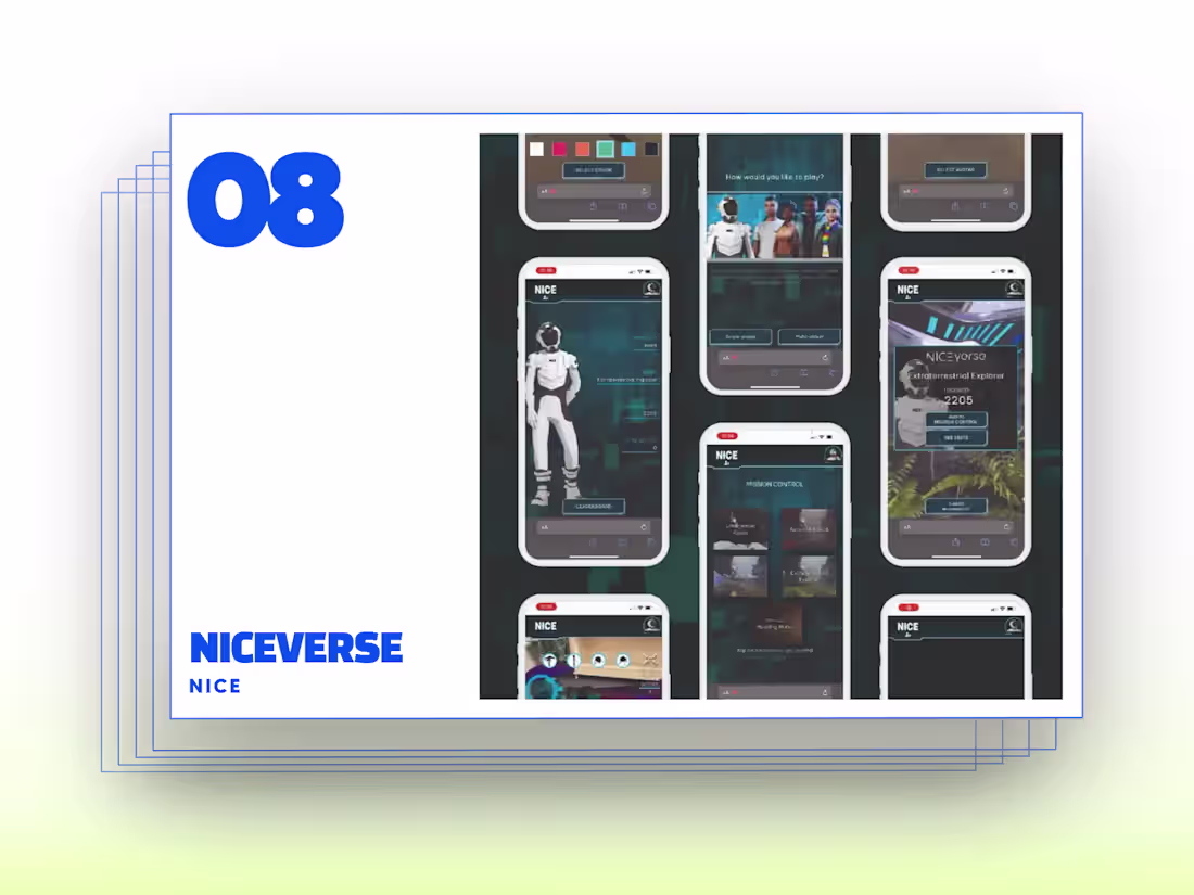 Cover image for NICEverse Multiplayer WebXR Gaming Platform