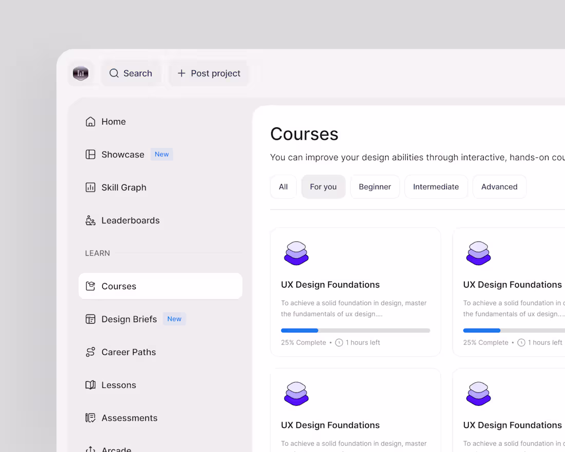 Cover image for E-learning Dashboard Overview