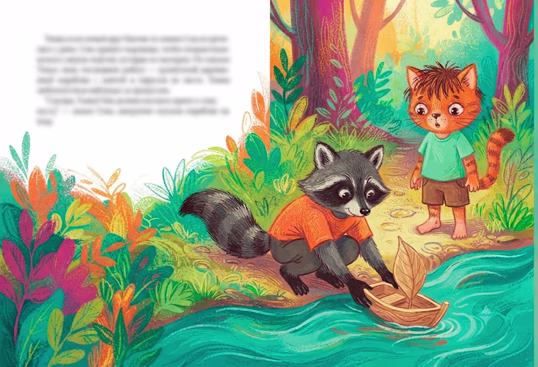Cover image for Children’s Book Spread Illustration
