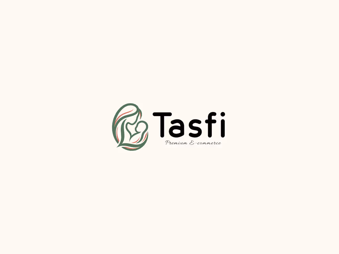 Cover image for Tasfi Premium E-Commerce Logo Design|
A