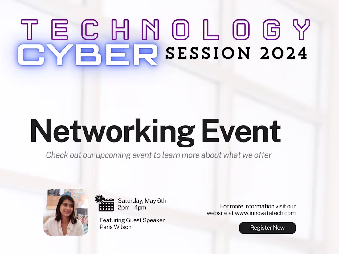 Cover image for Event Branding for a Tech Conference