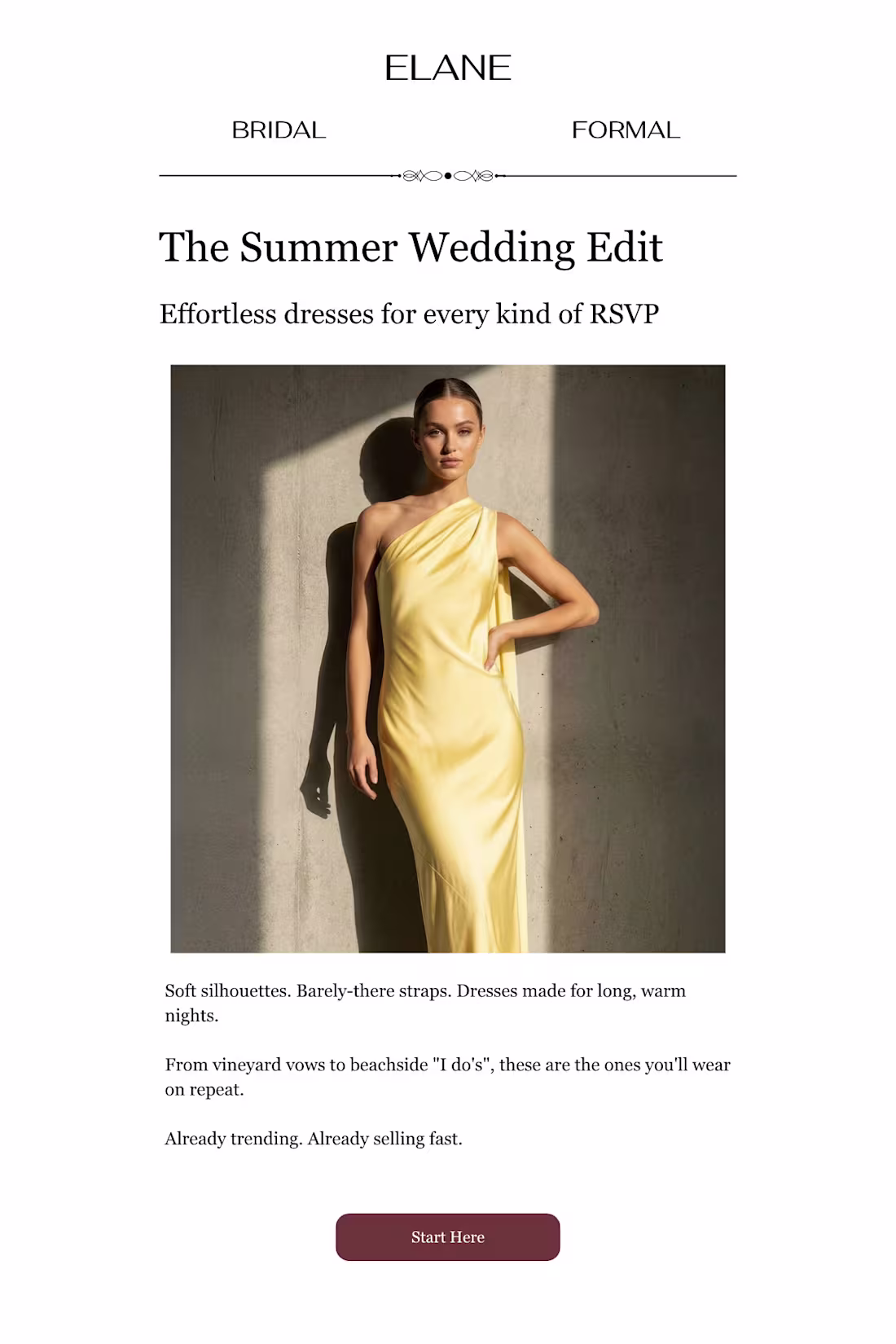 Cover image for Product Education Email for Fashion/Beauty