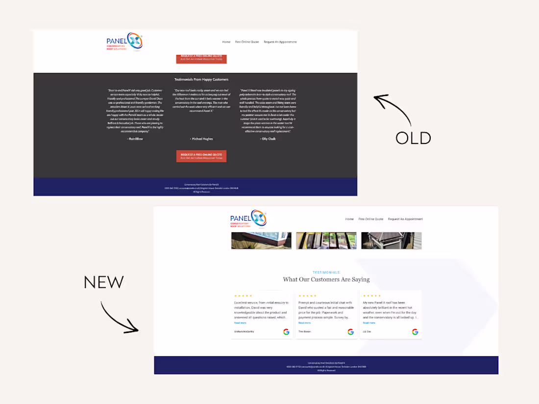 Cover image for A recent #landingpage refresh designed