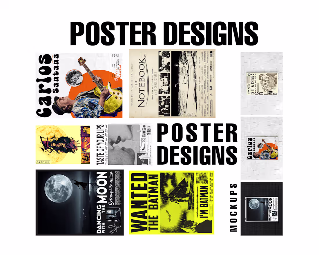 Cover image for I CAN MAKE POSTER DESIGNS