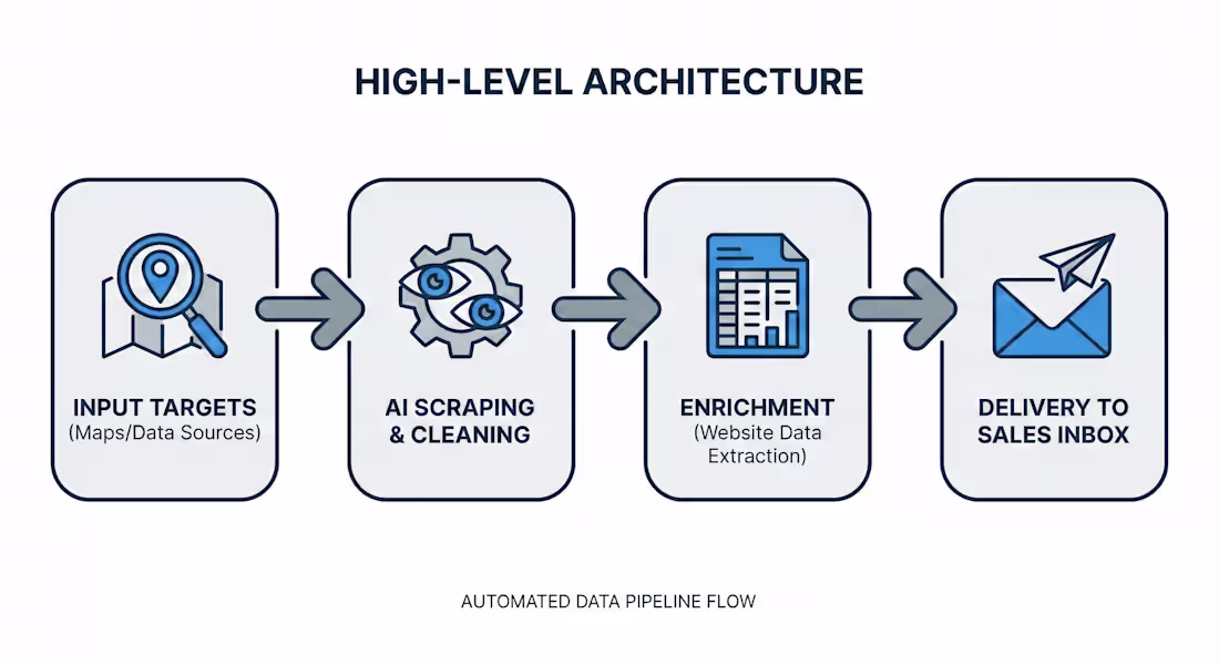 Cover image for Automated Lead Scraping and Enrichment System