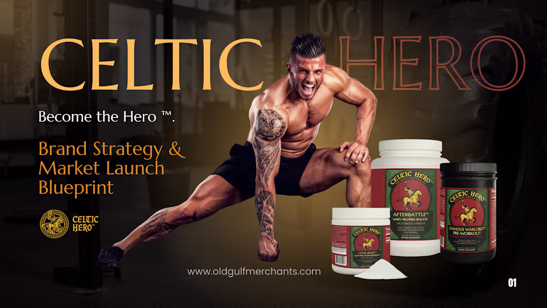 Cover image for Celtic Hero — Brand Strategy & GTM Launch Blueprint