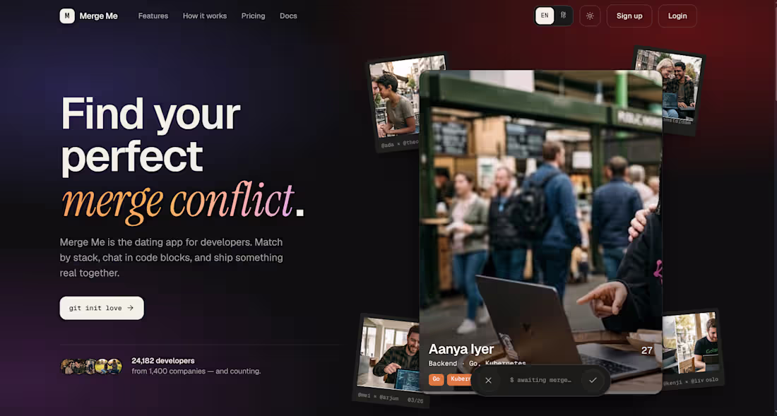 Cover image for 🚀 Architected a full-stack Tinder-style