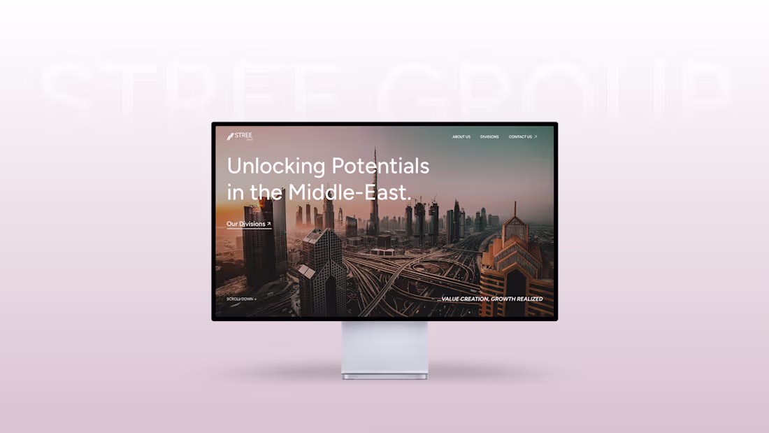 Cover image for Stree Group Website Design