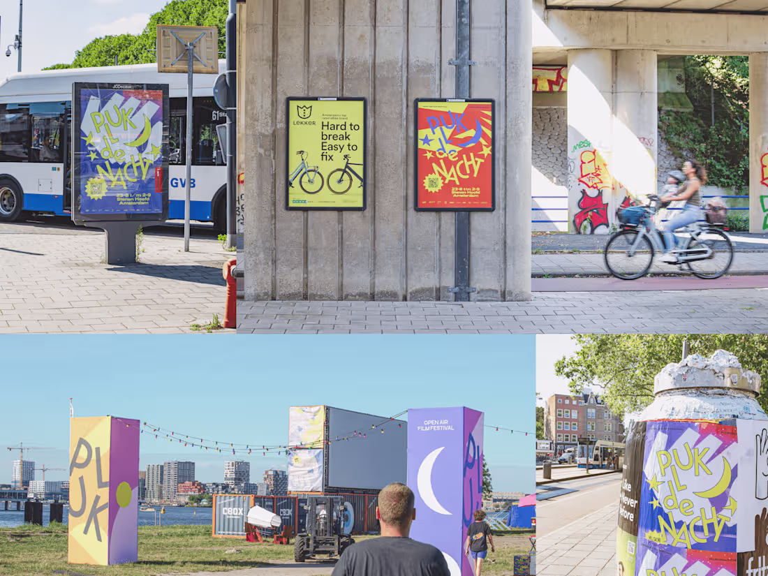 Cover image for Poster Campaign for Pluk de Nacht Festival