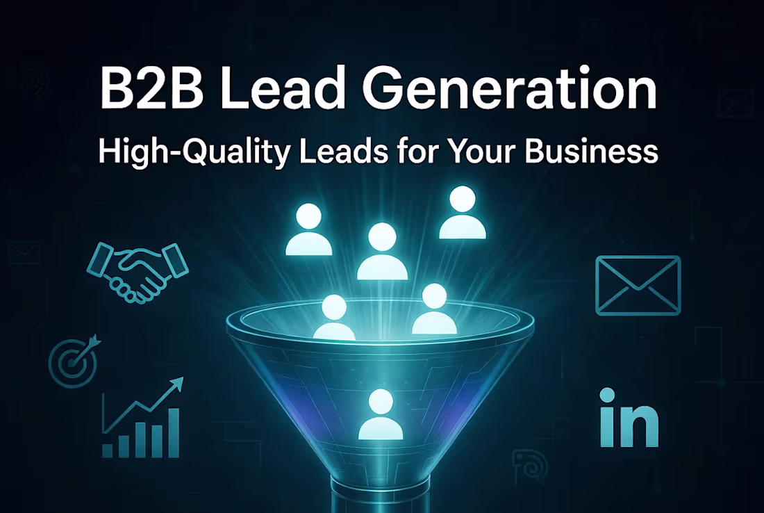 Cover image for Targeted B2B Leads | Verified Emails | Data Enrichment 