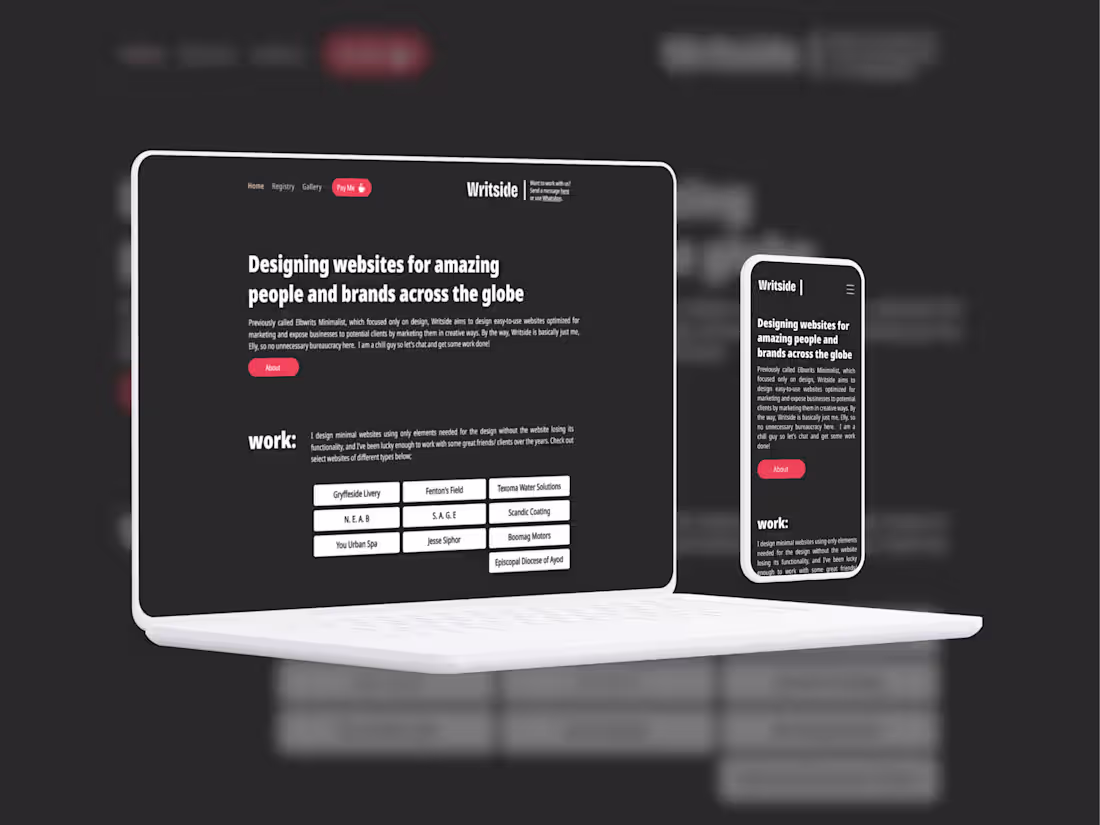 Cover image for Agency Website