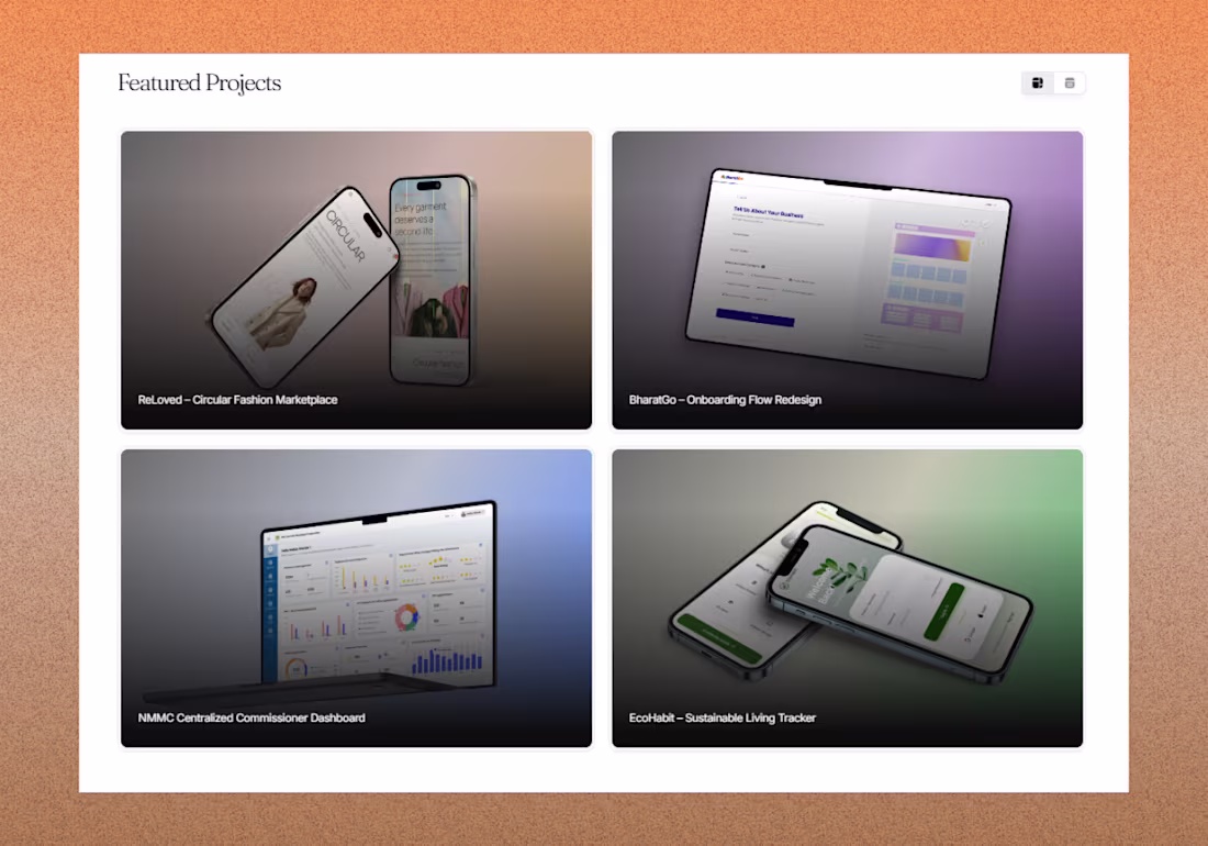 Cover image for Personal Portfolio Website — Designed