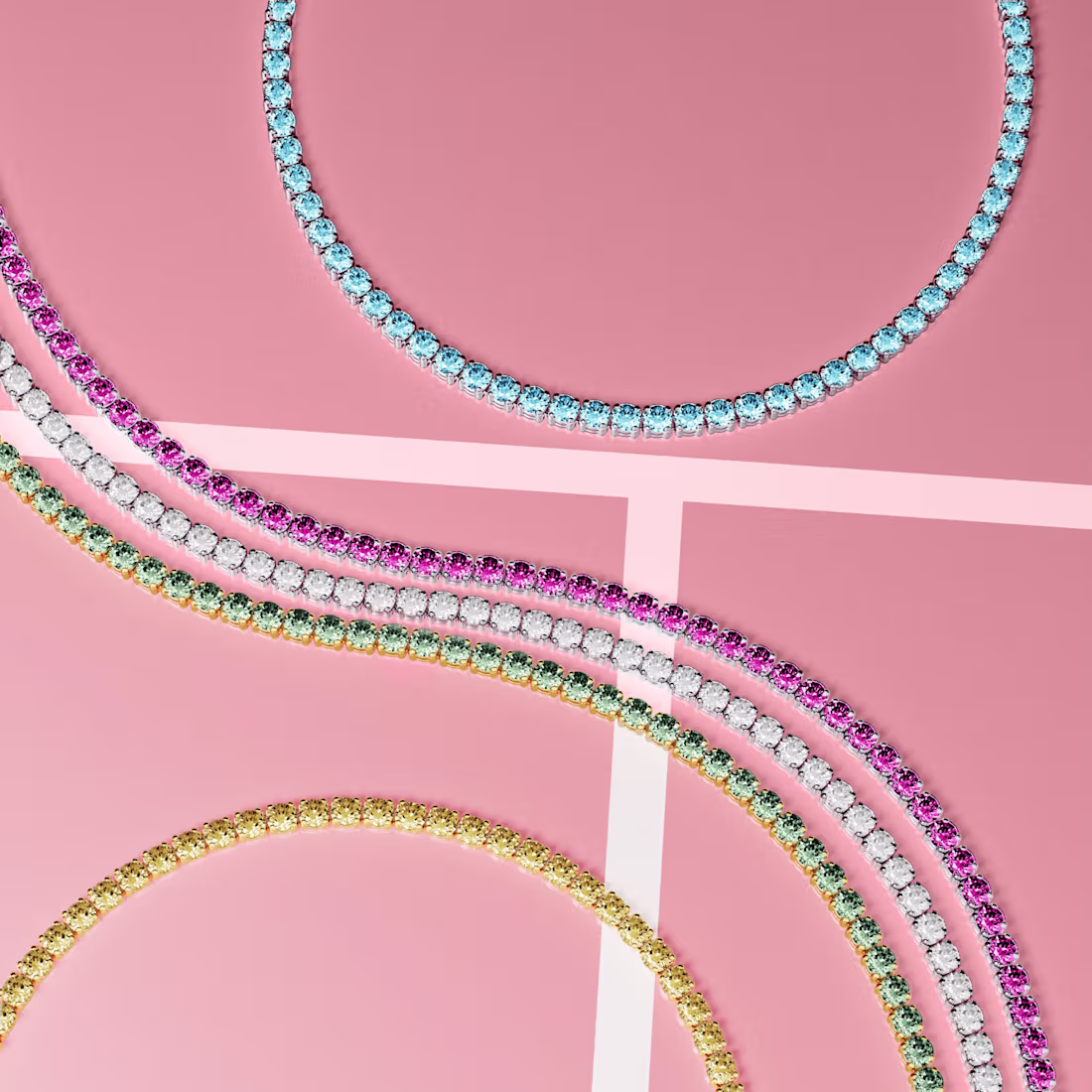 Cover image for Created a tennis-inspired visual world