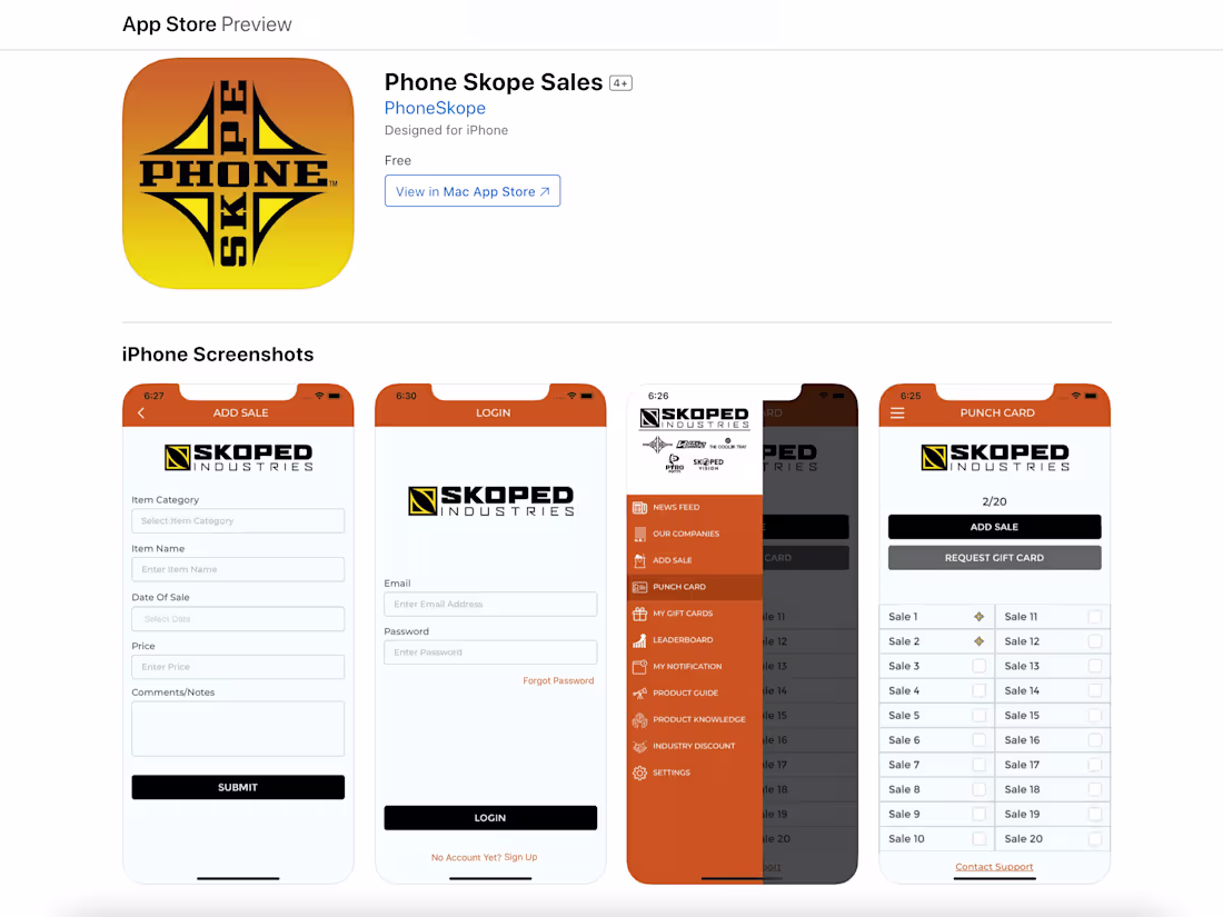 Cover image for PhoneSckope Sales
