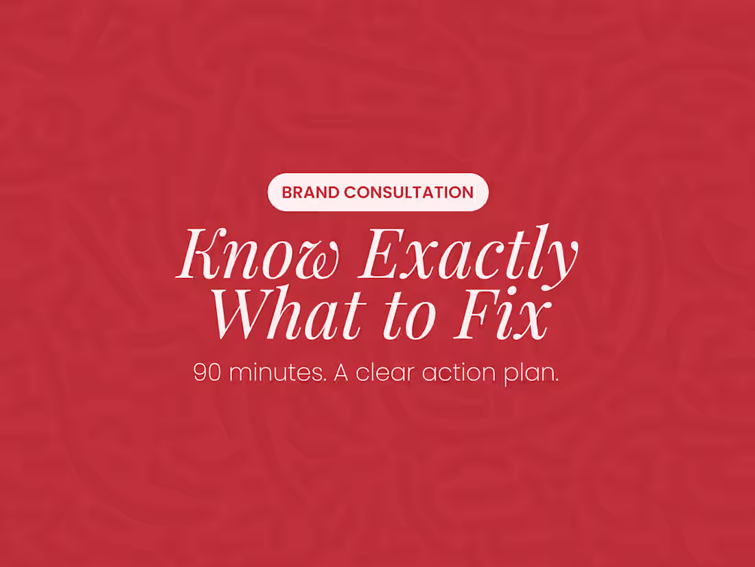 Cover image for Brand Audit & Consultation