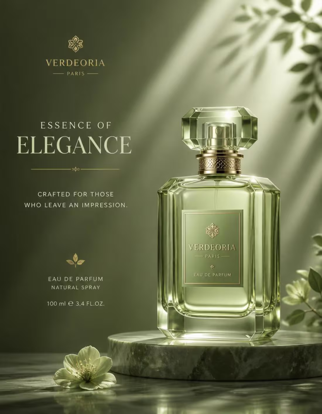 Cover image for Designed a luxury perfume poster
